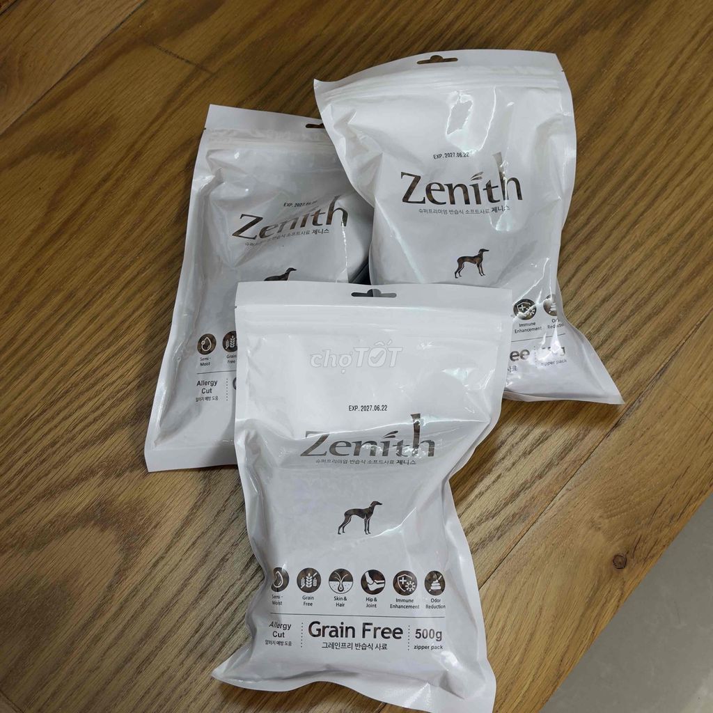 Thức ăn cho chó con Zenith 500g. Mua bán Phụ kiện, Thức ăn, Dịch vụ tại Thành phố Thủ Đức Tp Hồ Chí Minh được đăng bởi Hồng Anh hình 1