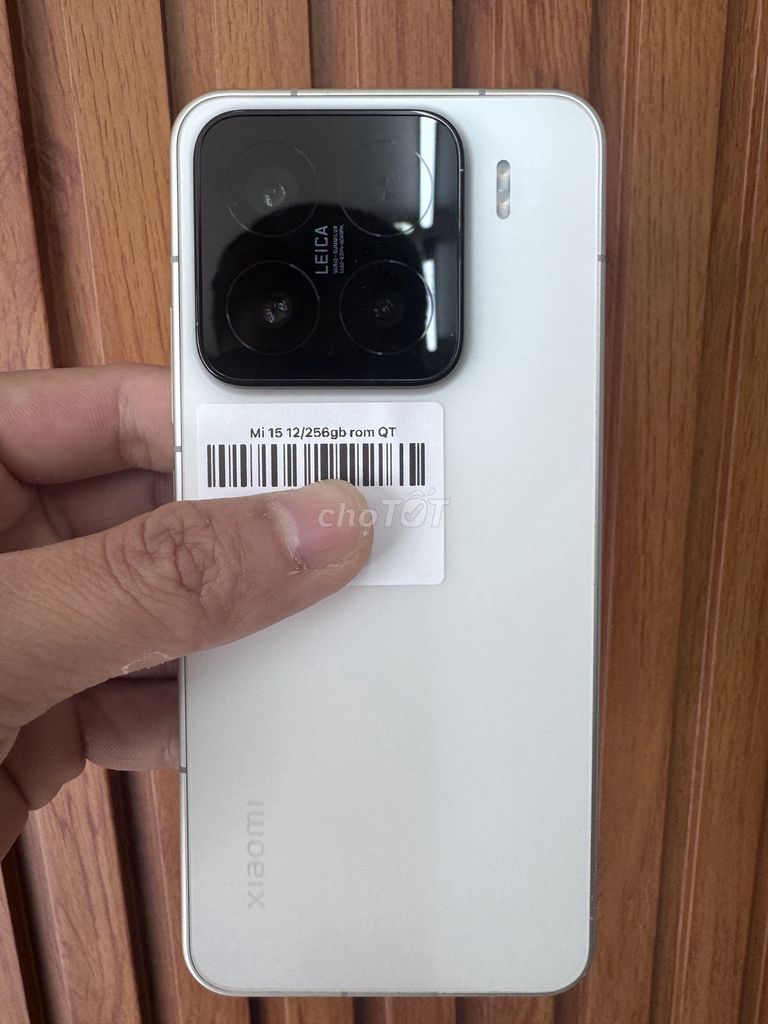 Xiaomi 15 12GB/256GB Trắng. Mua bán Điện thoại tại Thành phố Đà Lạt Lâm Đồng được đăng bởi Nguyễn Đăng Huy hình 1
