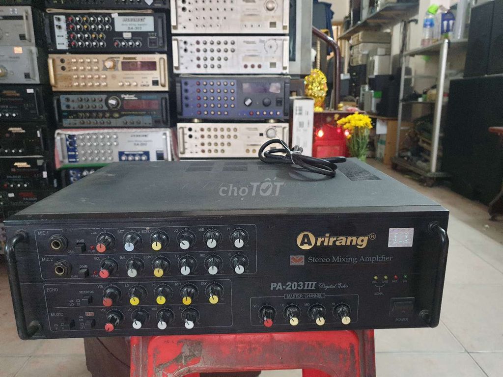 Ampli Arirang Pa 203III (hãng/8mosfet/quạt