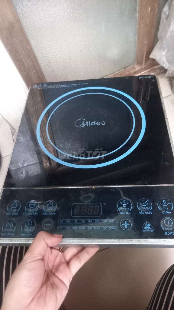 Bếp điện từ Midea mặt kính Đen. Mua bán Bếp, lò, đồ điện nhà bếp tại Quận 8 Tp Hồ Chí Minh được đăng bởi thảo hình 1