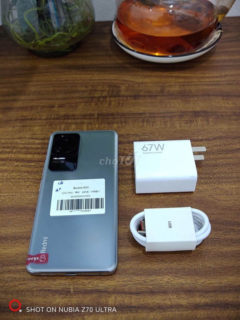 Redmi K50 12/256 Bạc sạc 67w có ship COD. Mua bán Điện thoại tại Quận Ba Đình Hà Nội được đăng bởi Android Top hình 1