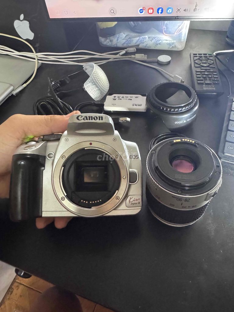 Máy ảnh Canon Kiss X 400D Bạc. Mua bán Máy ảnh, Máy quay tại Huyện Vĩnh Cửu Đồng Nai được đăng bởi Minh hình 1