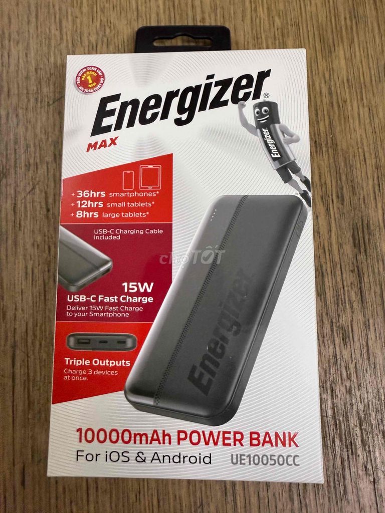 Pin dự phòng chính hãng Energizer mới 100%. Mua bán Phụ kiện (Màn hình, Chuột...) tại Quận Gò Vấp Tp Hồ Chí Minh được đăng bởi Vy Anh hình 1
