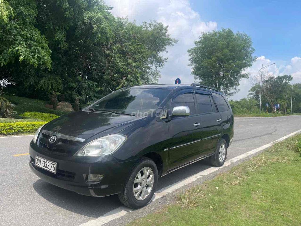 Toyota Innova G 2006 Số sàn Đen chính chủ xe  đẹp