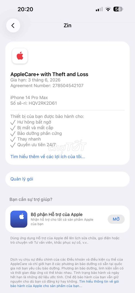 Apple iPhone 14 Pro Max 128GB. Mua bán Điện thoại tại Huyện Văn Lâm Hưng Yên được đăng bởi Ông Siết Lý hình 1