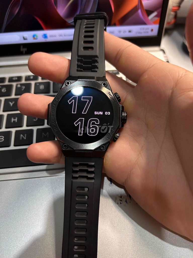 Blackshark S1 Pro Đen. Mua bán Thiết bị đeo thông minh tại Quận Bình Thạnh Tp Hồ Chí Minh được đăng bởi Trần Đình Cường hình 1