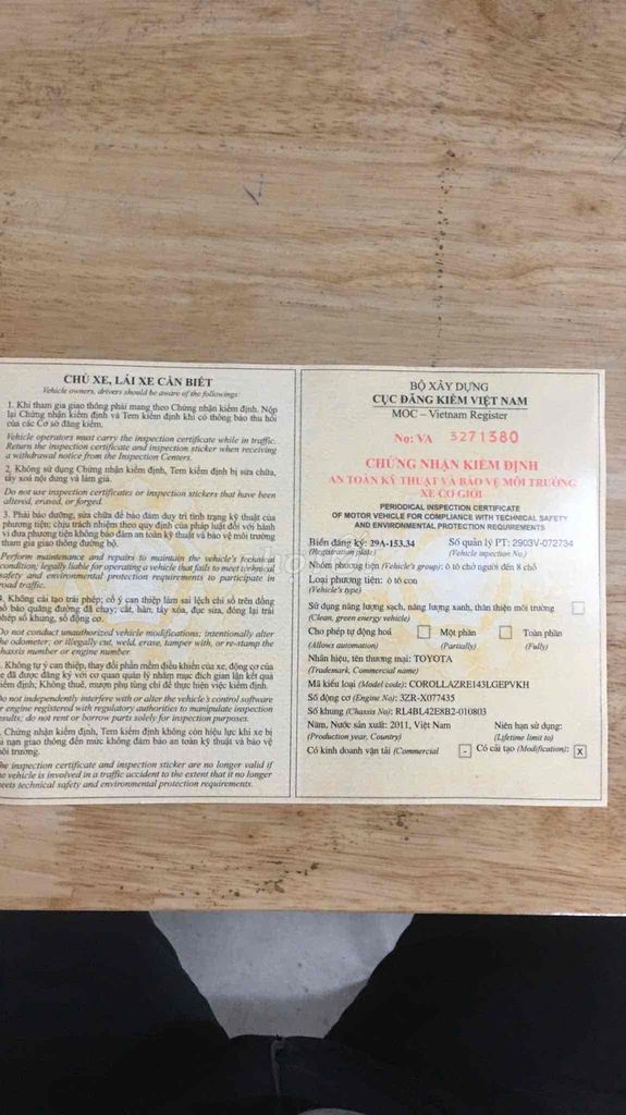 Toyota corolla altis AT, 2.0Vsx 2011, Full options. Mua bán Ô tô tại Quận Nam Từ Liêm Hà Nội được đăng bởi nguyễn đăng tiến hình 19