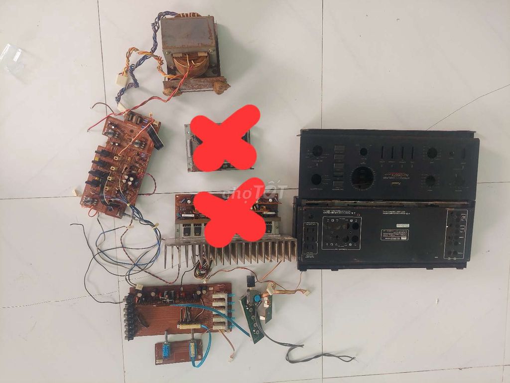 Linh kiện amply Sansui 607X Decade Đen. Mua bán Tivi, Âm thanh tại Huyện Vĩnh Thạnh Cần Thơ được đăng bởi Hoàng Lâm hình 1