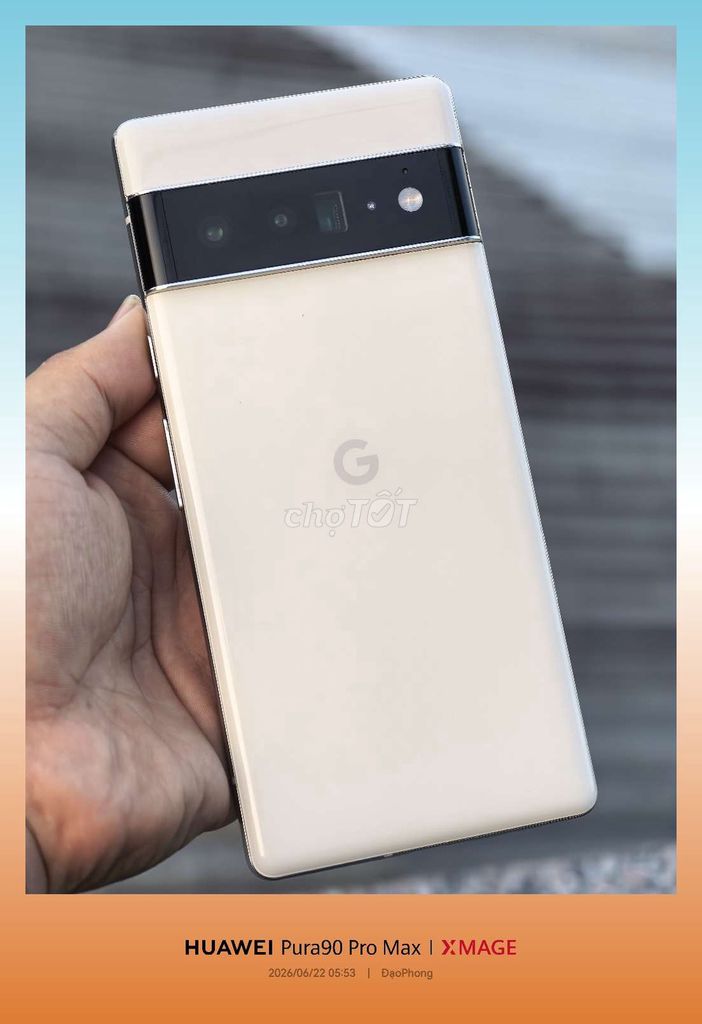 Google Pixel 6 Pro 128GB Trắng. Mua bán Điện thoại tại Huyện Củ Chi Tp Hồ Chí Minh được đăng bởi Đạo Phong hình 1