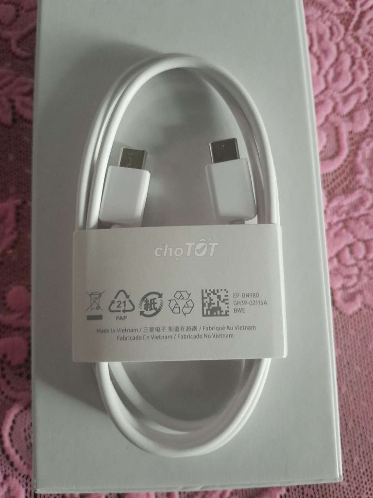 Cáp samsung rin theo máy. Mua bán Phụ kiện (Màn hình, Chuột...) tại Quận Thốt Nốt Cần Thơ được đăng bởi SANG  hình 1