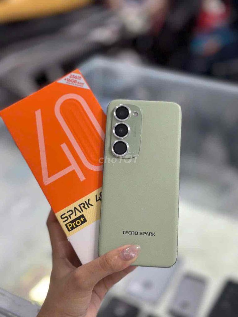 Tecno Spark 40 Pro Plus 8/256GB Xanh - Màn 1.5k. Mua bán Điện thoại tại Quận Ninh Kiều Cần Thơ được đăng bởi NP Store hình 1
