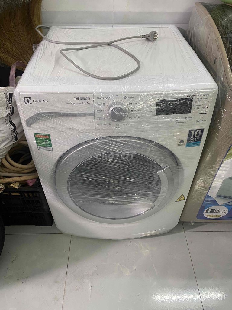 Máy Giặt Electrolux Giặt 8kg Sấy6kg Zin100%. Mua bán Máy giặt tại Quận Ninh Kiều Cần Thơ được đăng bởi Nguyễn Hưng hình 1
