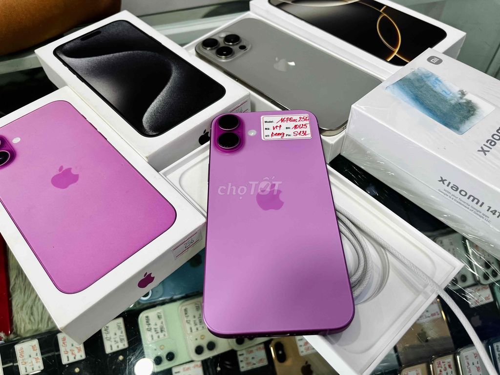 iphone 16plus256gb Pink Vn Sạc 13 lần