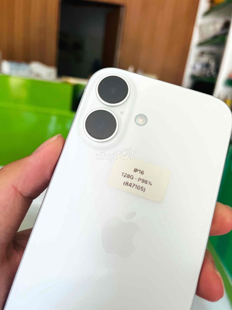 Apple iPhone 16 128GB màu Trắng. Mua bán Điện thoại tại Quận Ngô Quyền Hải Phòng được đăng bởi lê thanh thuỷ hình 1