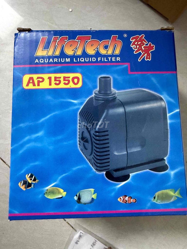 Máy bơm hồ cá LifeTech AP1550 Mới. Mua bán Phụ kiện, Thức ăn, Dịch vụ tại Quận Bình Tân Tp Hồ Chí Minh được đăng bởi Tùng hình 1