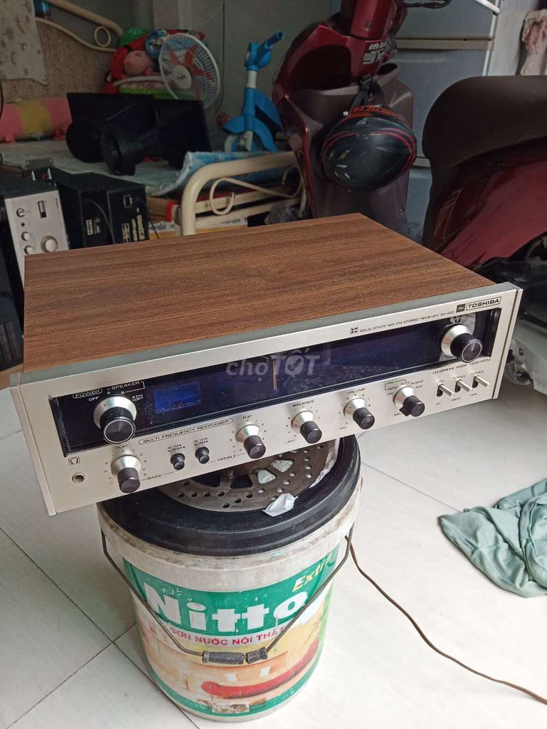 Amply toshiba sa-400. Mua bán Tivi, Âm thanh tại Huyện Đức Hòa Long An được đăng bởi võ văn hùng hình 1