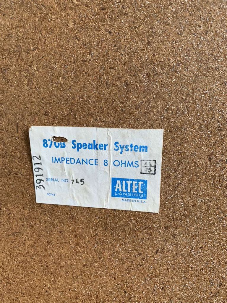 Hệ thống loa Altec Lansing 870B. Mua bán Tivi, Âm thanh tại Thành phố Biên Hòa Đồng Nai được đăng bởi Vu duong hình 1