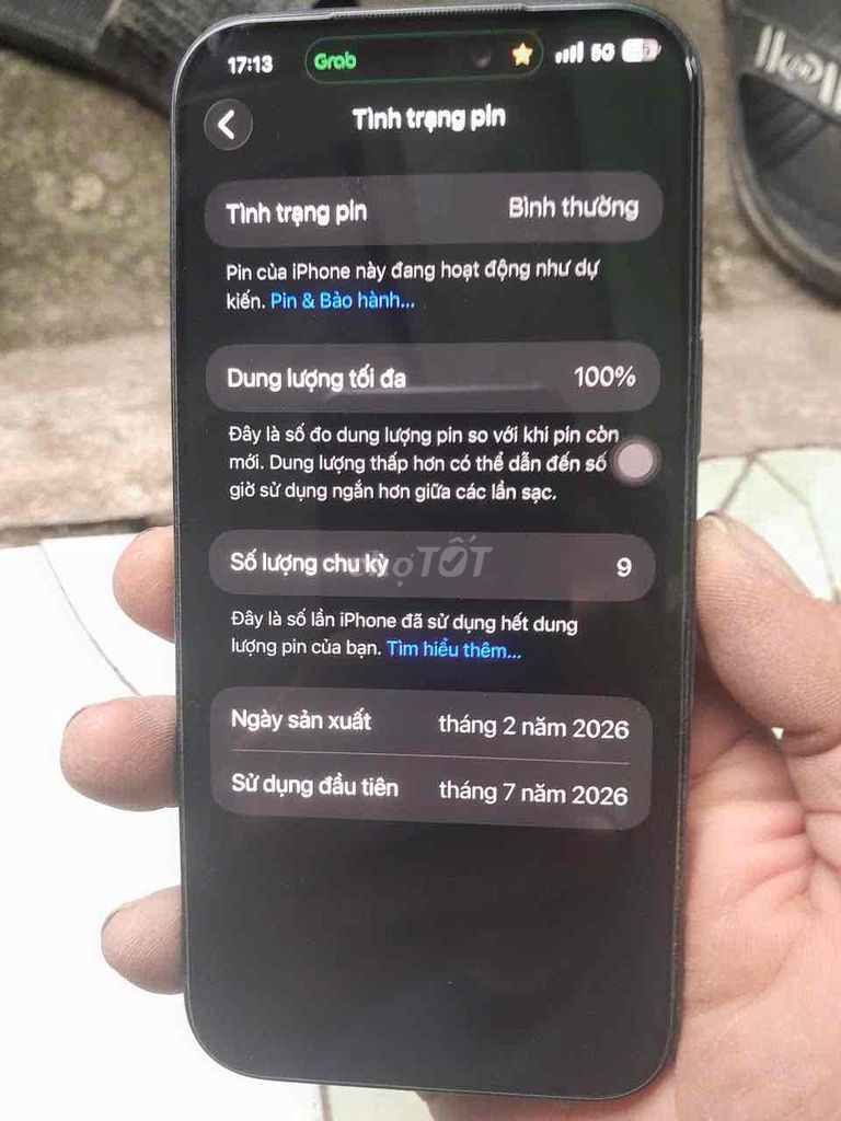 Apple iPhone 17 Pro Max 512GB Xanh 100%. Mua bán Điện thoại tại Thành phố Thuận An Bình Dương được đăng bởi Dinh Phuc hình 1