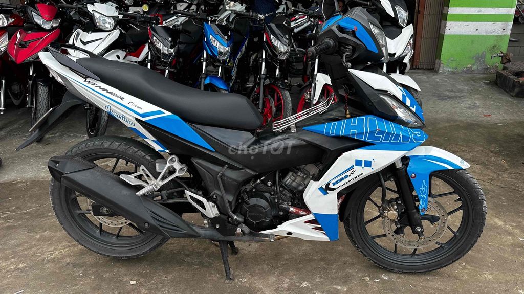 Winner 150 trắng xanh 2017 ( hỗ trợ góp ). Mua bán Xe máy tại Huyện Chợ Mới An Giang được đăng bởi Cửa hàng xe Thiên Phước 2 hình 2