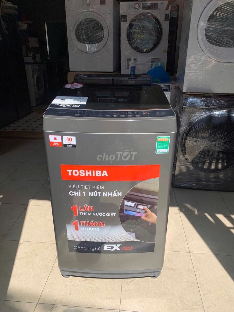 MÁY GIẶT TOSHIBA 8KG CỬA TRƯỚC TRẢ GÓP K QUA NH