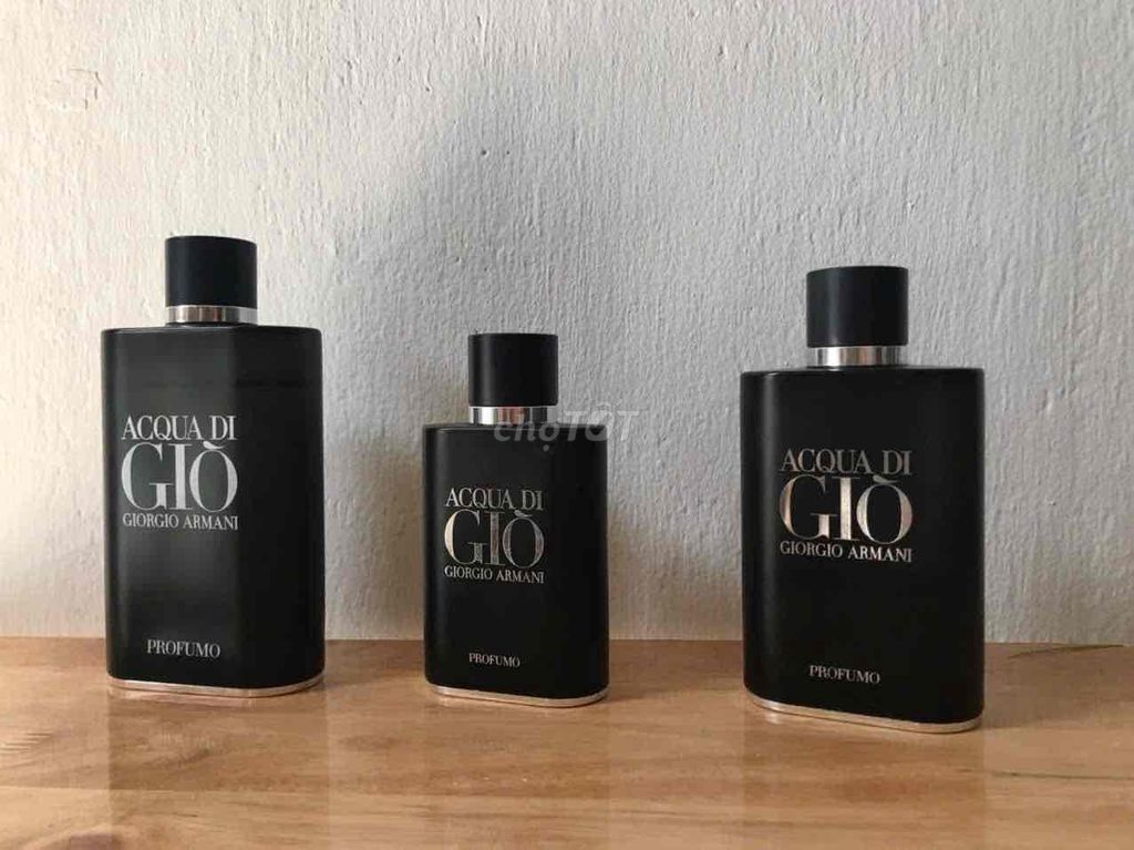 Nước hoa Giò đen Profumo Auth chính hãng