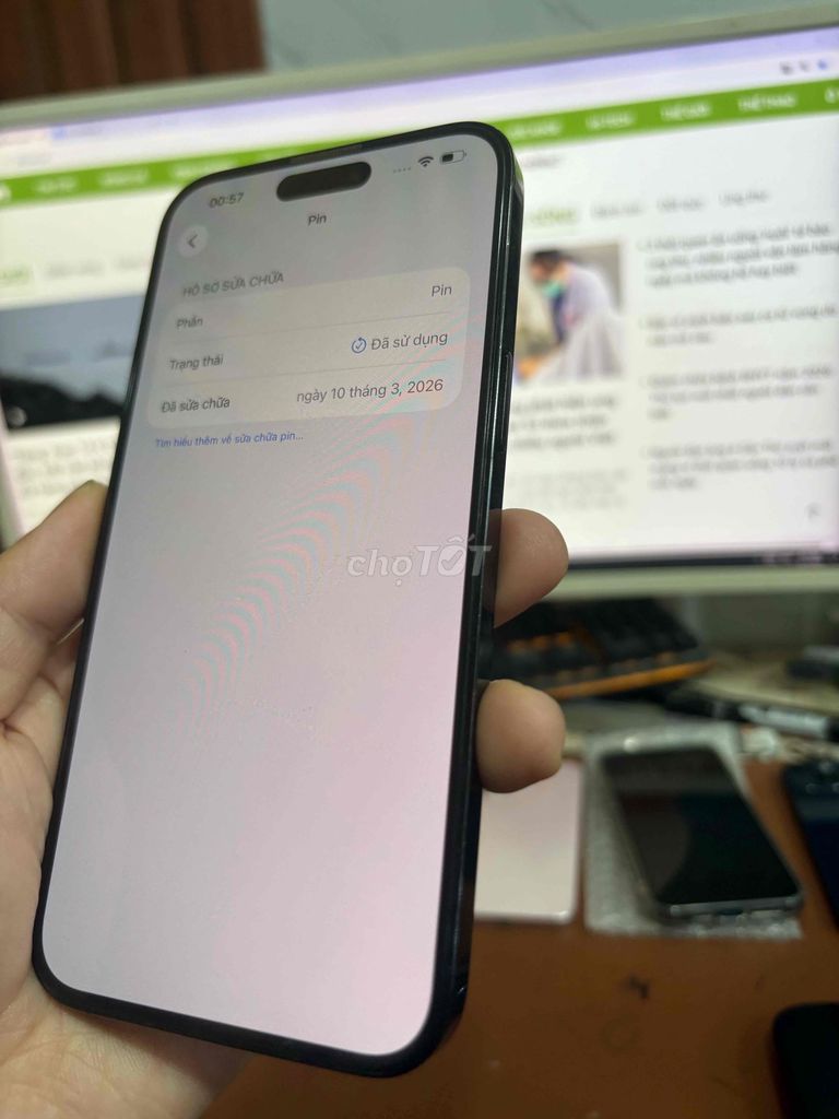 Apple iPhone 14 Pro Max 128GB Đen. Mua bán Điện thoại tại Quận Lê Chân Hải Phòng được đăng bởi hoang anh hình 1