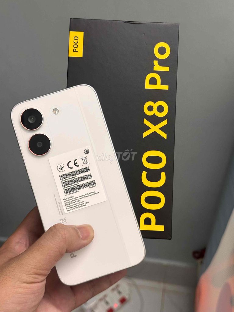 POCO X8 Pro 256GB Trắng. Mua bán Điện thoại tại Quận Bình Thạnh Tp Hồ Chí Minh được đăng bởi Phát Phát hình 1