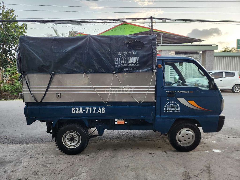 Thaco Towner 900kg 2017. Mua bán Xe tải, xe ben tại Huyện Chợ Gạo Tiền Giang được đăng bởi Trần Huỳnh ÔtÔ cũ Tiền Giang hình 4