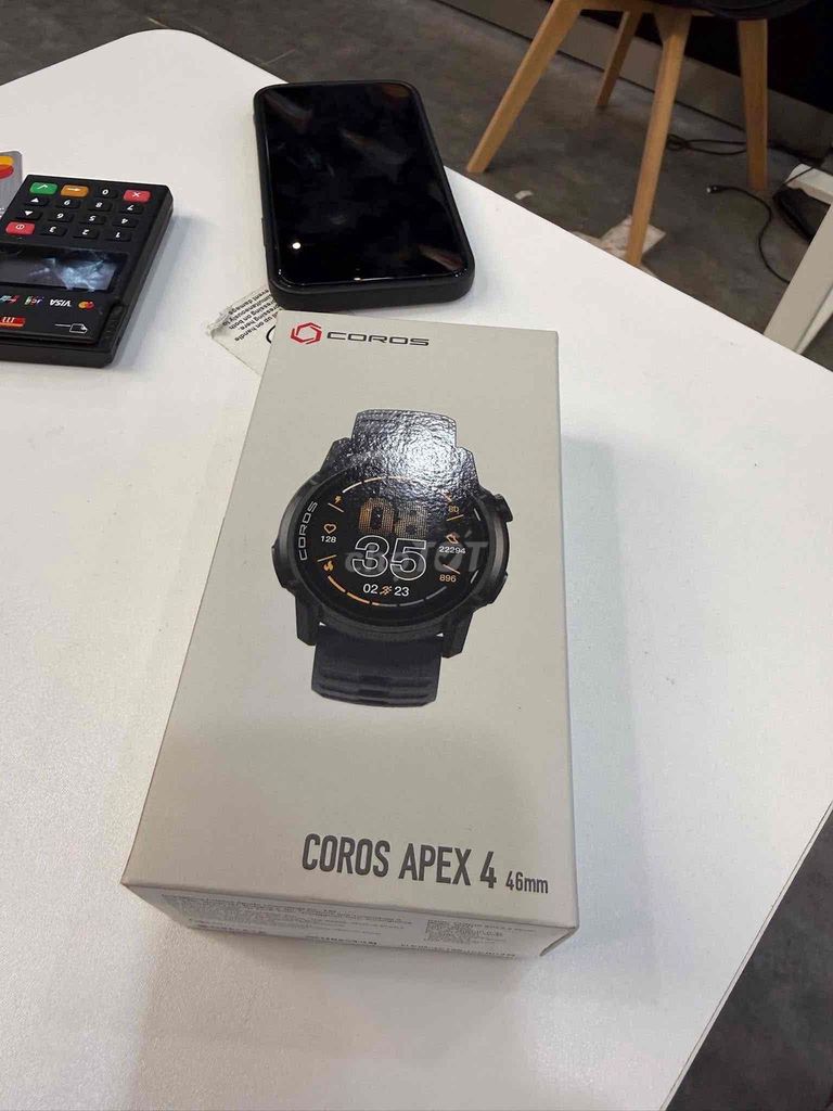 COROS APEX 4 46mm Đen. Mua bán Thiết bị đeo thông minh tại Quận Hai Bà Trưng Hà Nội được đăng bởi Cường Nhà Đất hình 1