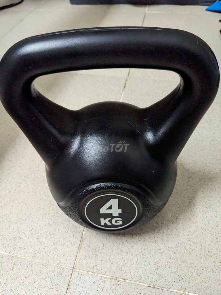 Tạ ấm 4kg Đen. Mua bán Đồ thể thao, Dã ngoại tại Huyện Nhà Bè Tp Hồ Chí Minh được đăng bởi khanh duy hình 1