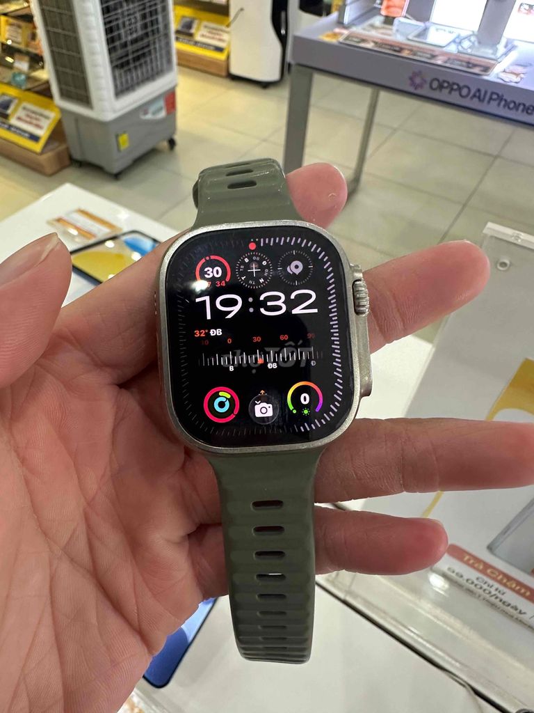 Apple Watch Ultra 1 Xám Titanium LTE GPS 99%. Mua bán Thiết bị đeo thông minh tại Thành phố Huế Thừa Thiên Huế được đăng bởi Rin Nguyễn hình 1