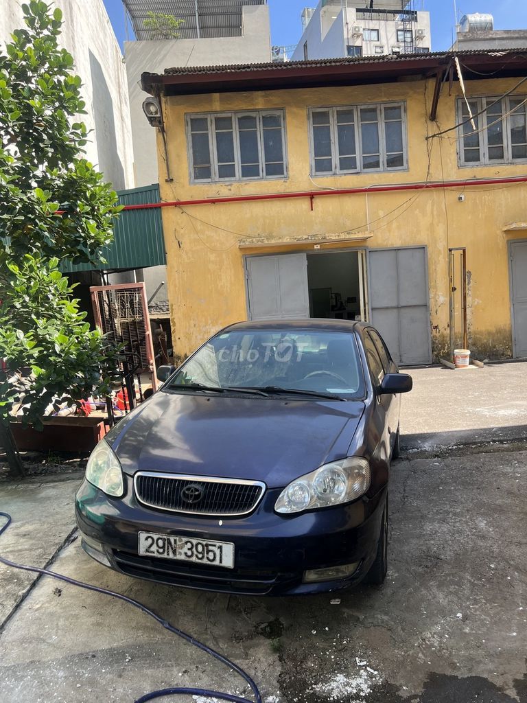 Toyota Altis G 1.8 MT 2002 Xanh đậm