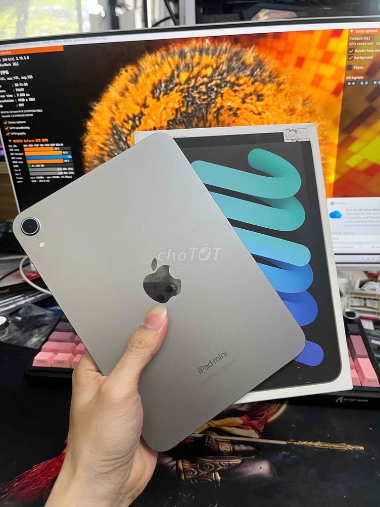 Apple iPad Mini 7 256GB Xám WIFI. Mua bán Máy tính bảng tại Thành phố Nha Trang Khánh Hòa được đăng bởi Khai Trần hình 1