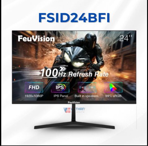 Màn hình FeuVision FSID24BFIY Đen 24 inch. Mua bán Phụ kiện (Màn hình, Chuột...) tại Quận Liên Chiểu Đà Nẵng được đăng bởi Rem Bùi hình 1