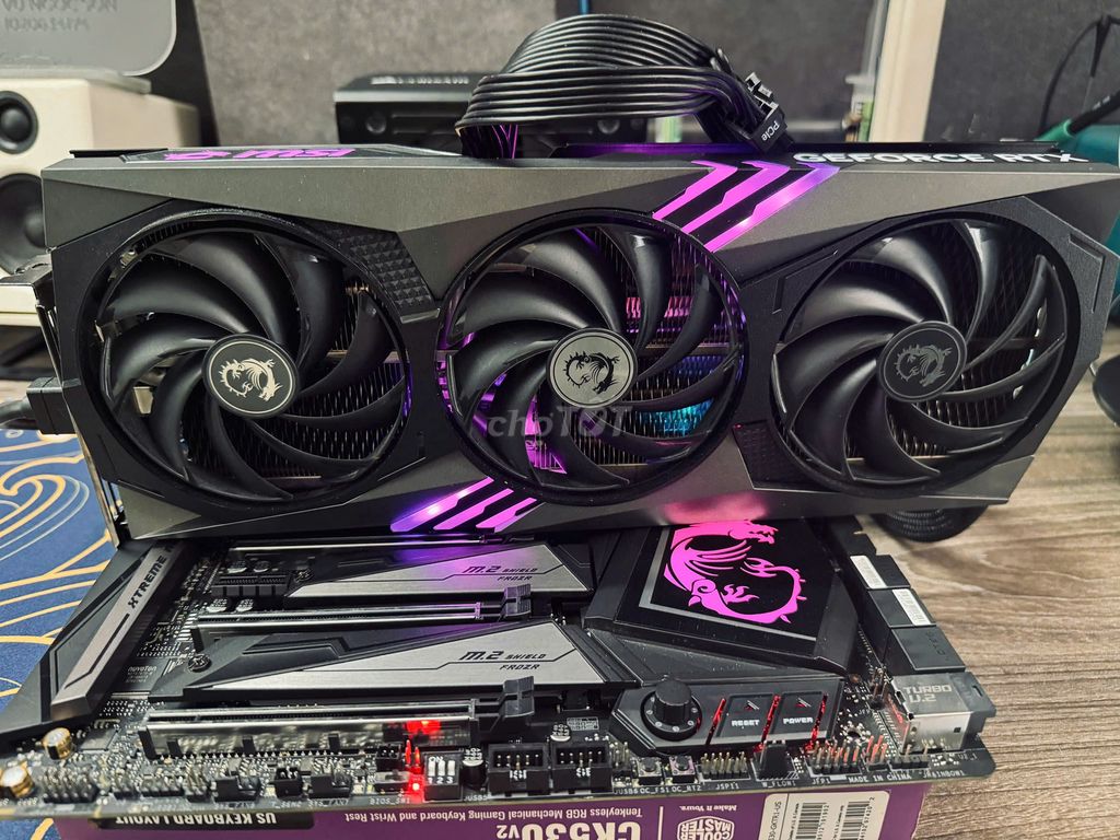 VGA MSI 4060Ti 8GB Gaming X 3 Fan, Full Box