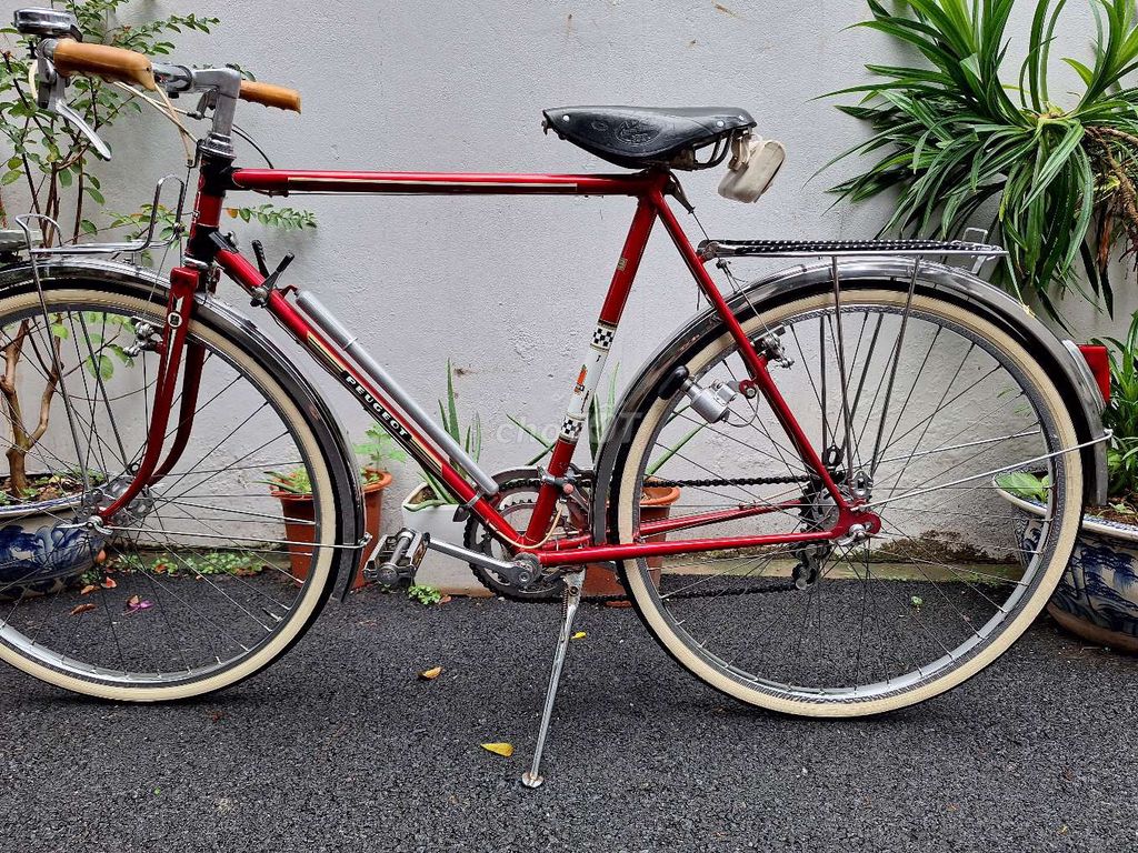 Peugoet nam đỏ đun đời 1972 zin 100%.. Mua bán Xe đạp tại Quận Tây Hồ Hà Nội được đăng bởi Nguyễn Tuấn Long hình 4