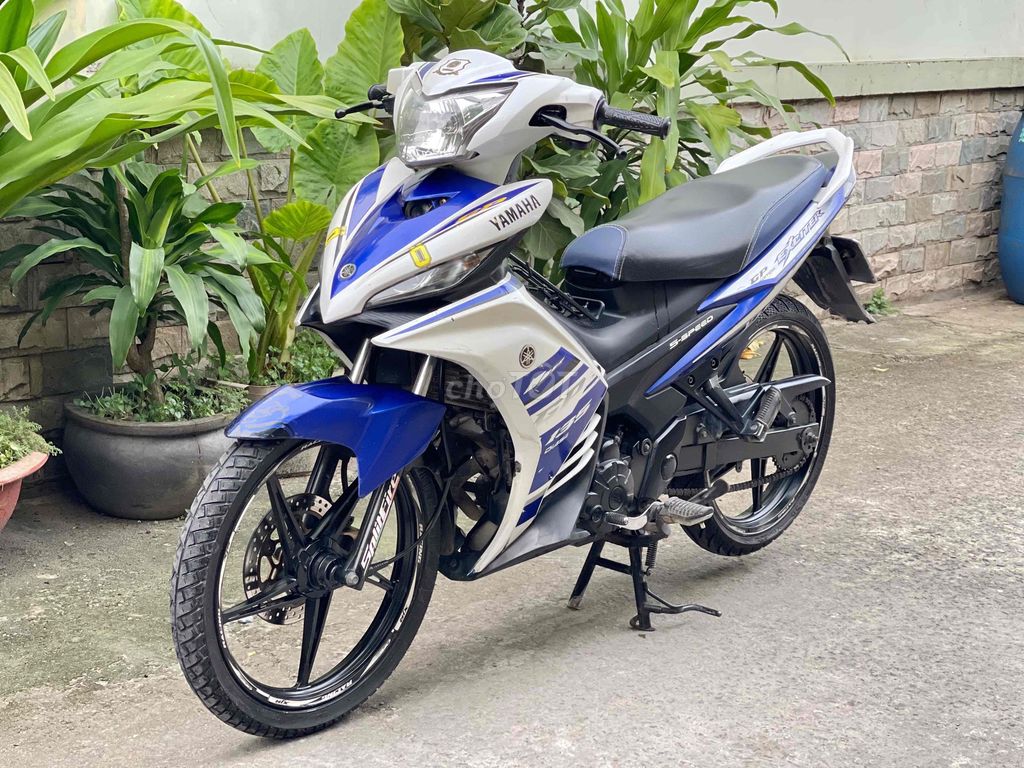 Exciter 135 trắng xanh GP 2014 BSTP. Mua bán Xe máy tại Thành phố Thủ Đức Tp Hồ Chí Minh được đăng bởi Cửa Hàng Xe NGUYỄN hình 1