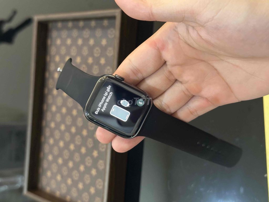 Apple watch series 6/44 thép đen