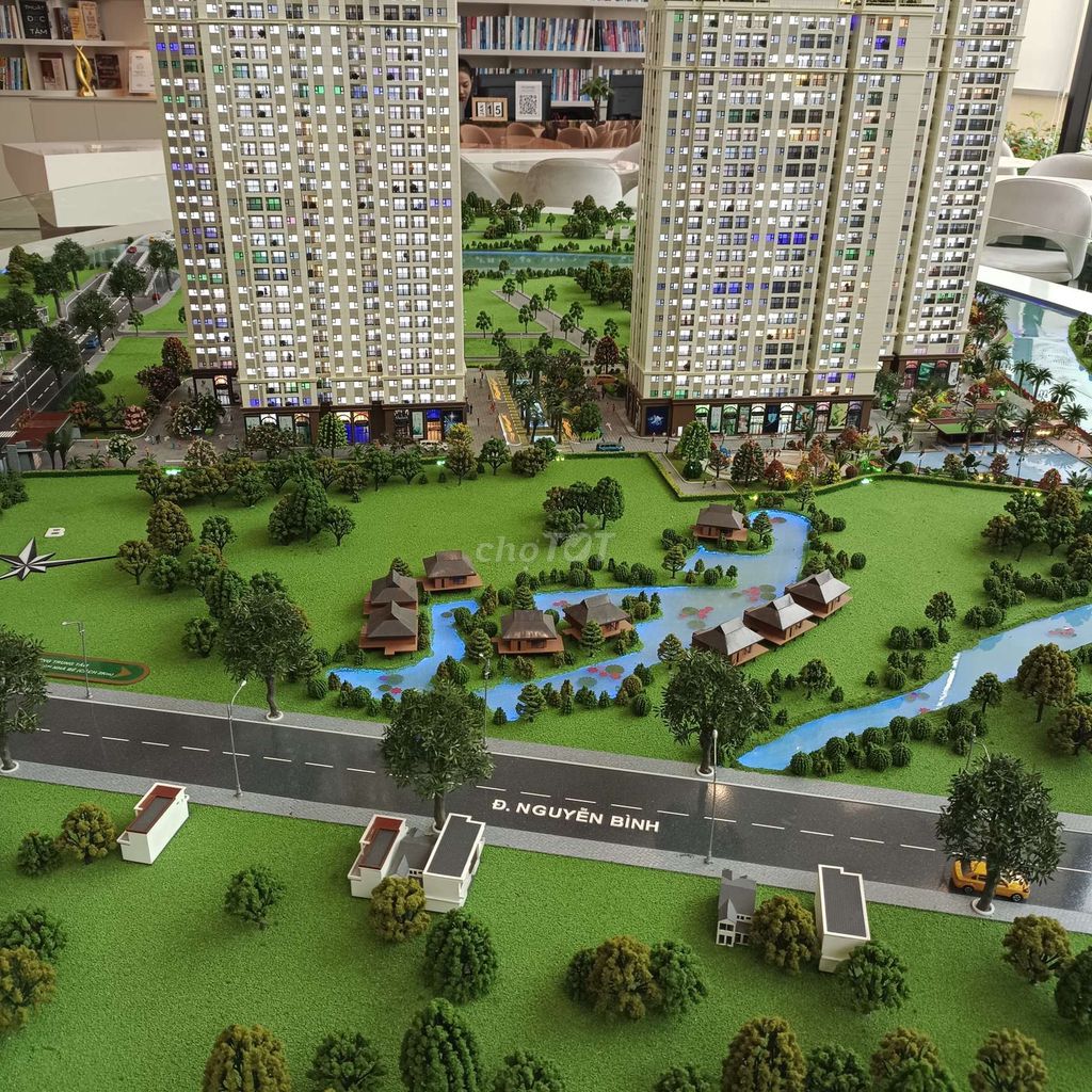 80m2 chung cư 2 phòng ngủ Dự án 20.000m2 của Khải Hoàn Land