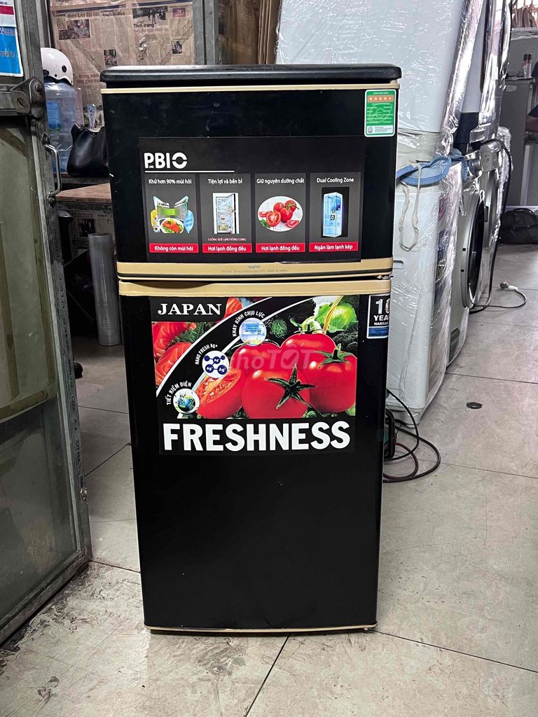 Tủ lạnh Sanyo 110L Đen Tiết kiệm điện. Mua bán Tủ lạnh tại Quận 7 Tp Hồ Chí Minh được đăng bởi TH Điện lạnh giá rẻ siêu rẻ HCM hình 1