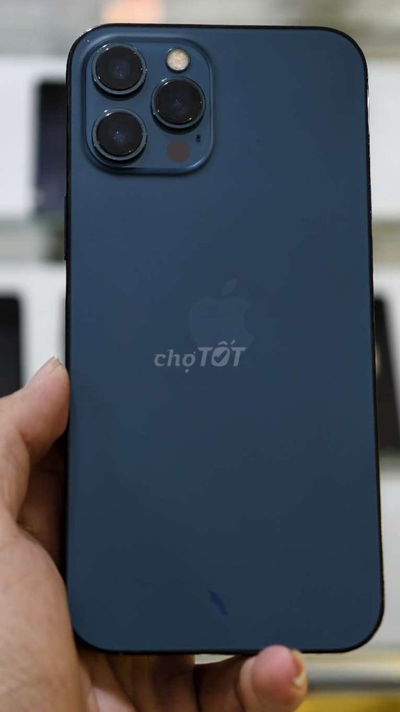Apple iPhone 12 Pro Max 128GB Xanh. Mua bán Điện thoại tại Huyện Bến Lức Long An được đăng bởi Long hình 1