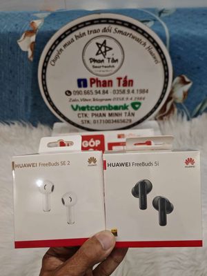 Huawei FreeBuds 5i và Freebuds Se2 new seal. Mua bán Thiết bị đeo thông minh tại Quận Tân Phú Tp Hồ Chí Minh được đăng bởi Phan Tấn SmartWatch
