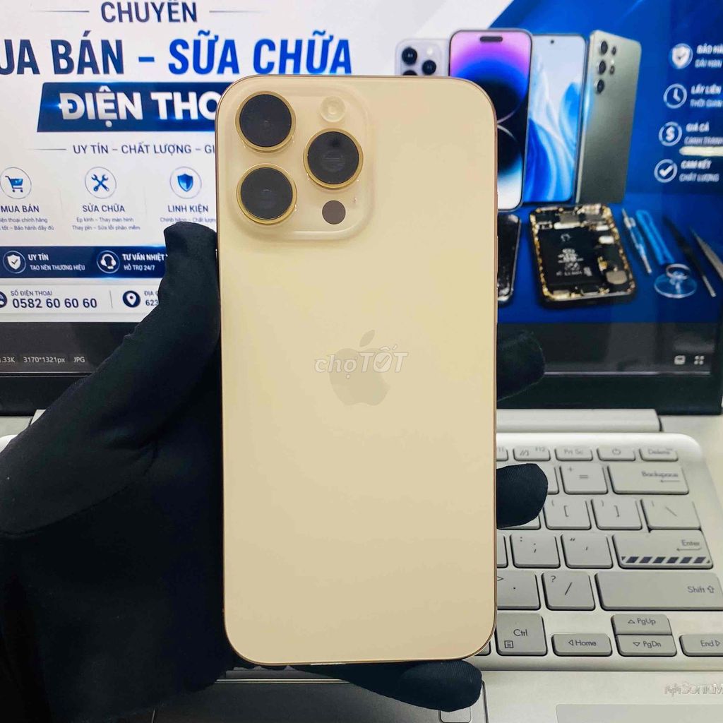Iphone 16 Pro Max 256GB Titan Sa Mạc VN/A. Mua bán Điện thoại tại Thành phố Biên Hòa Đồng Nai được đăng bởi DT MOBILE BIÊN HOÀ hình 1