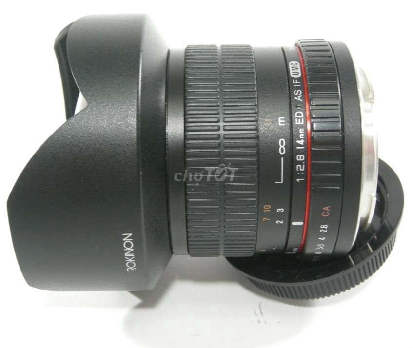 Rokinon 14mm f/2.8 ED IF UMC. ( Canon) 99,9%. Mua bán Máy ảnh, Máy quay tại Thành phố Đà Lạt Lâm Đồng được đăng bởi Dũng Huy Nguyễn  hình 1