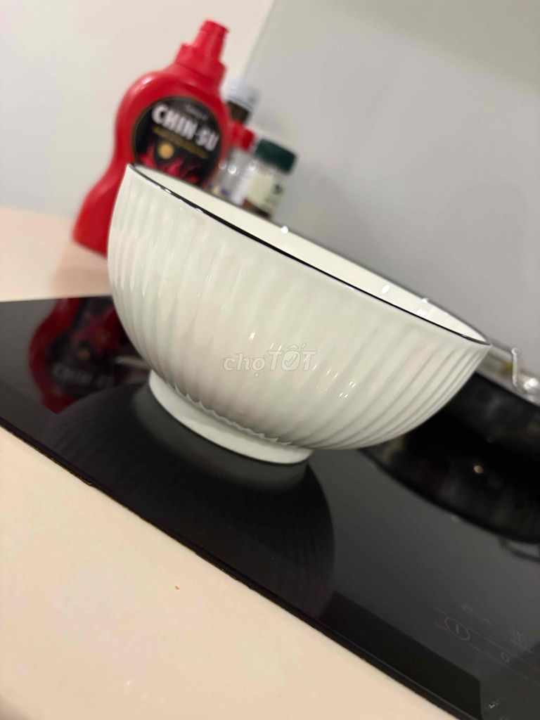 4 Bát ăn cơm gốm sứ trắng cỡ trung. Mua bán Dụng cụ nhà bếp tại Quận 1 Tp Hồ Chí Minh được đăng bởi Nga Vu hình 1