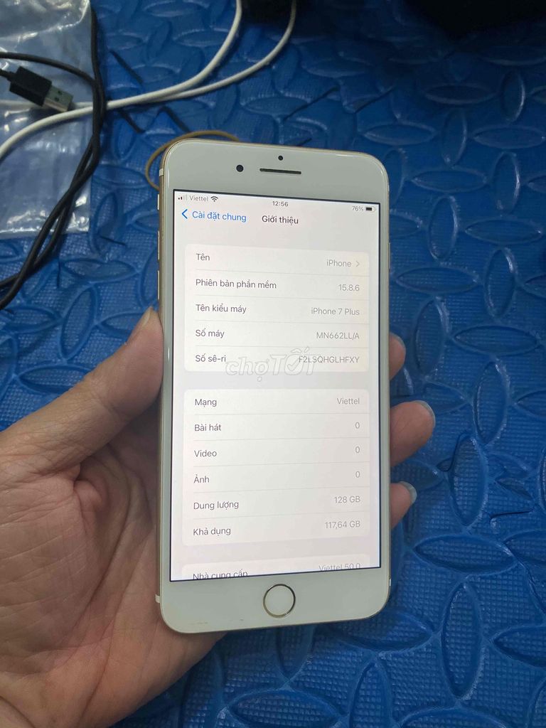 Bán 7plus qt 128g còn vân icloud sạch zin cũ. Mua bán Điện thoại tại Quận Hà Đông Hà Nội được đăng bởi Mạnh Mobile hình 1