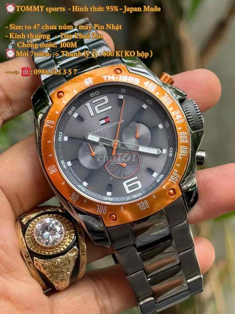 Tommy Hilfiger Nam Pin Nhật 47mm 100M 95%. Mua bán Đồng hồ tại Quận Tây Hồ Hà Nội được đăng bởi Nguyễn duy tiến hình 1