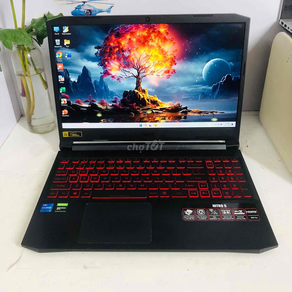 Acer Nitro 5 i5-11400H 15.6 inch 8GB/256GB - khoẻ. Mua bán Laptop tại Quận Ba Đình Hà Nội được đăng bởi Nguyễn Đức Toàn hình 1