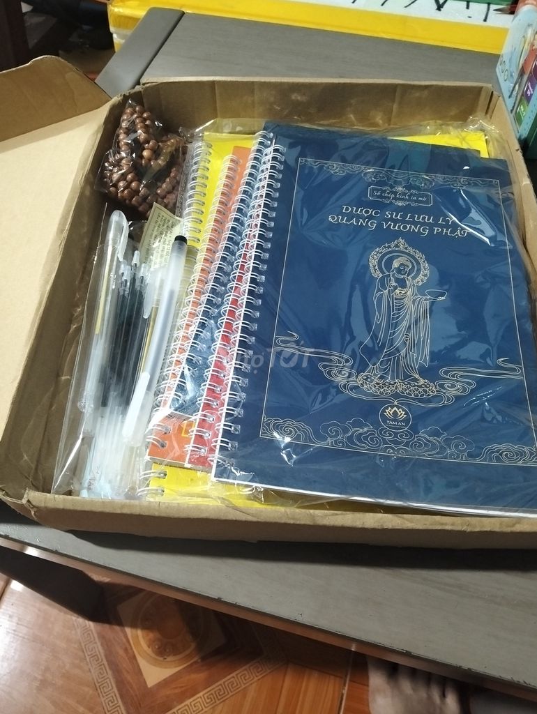 Sổ chép kinh Dược Sư Lưu Ly Quang Vương Phật. Mua bán Sách tại Thành phố Dĩ An Bình Dương được đăng bởi Xuân Châu hình 1
