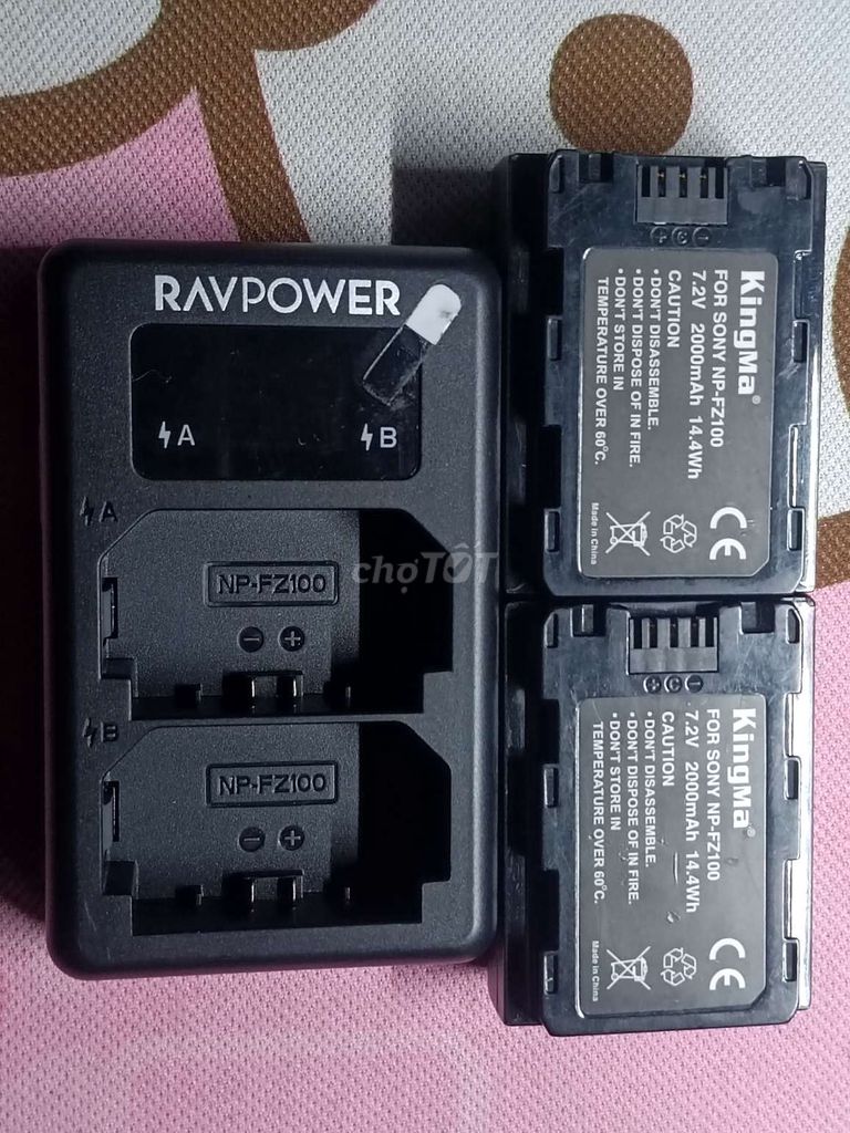 Pin máy ảnh KingMa NP-FZ100. Mua bán Phụ kiện (Màn hình, Chuột...) tại Huyện Nhơn Trạch Đồng Nai được đăng bởi Hau hình 1